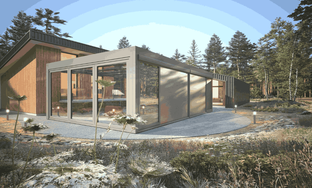 Vorhangs mit Reißverschluss